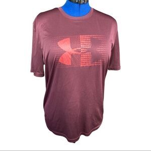 UNDER ARMOUR, Heatgear shirt, Loose, wine, Large‎